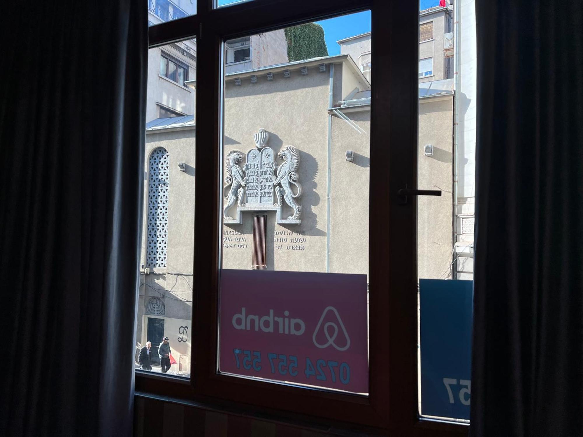 Synagogue Yeshua Tova Magheru Bucureşti Eksteriør bilde